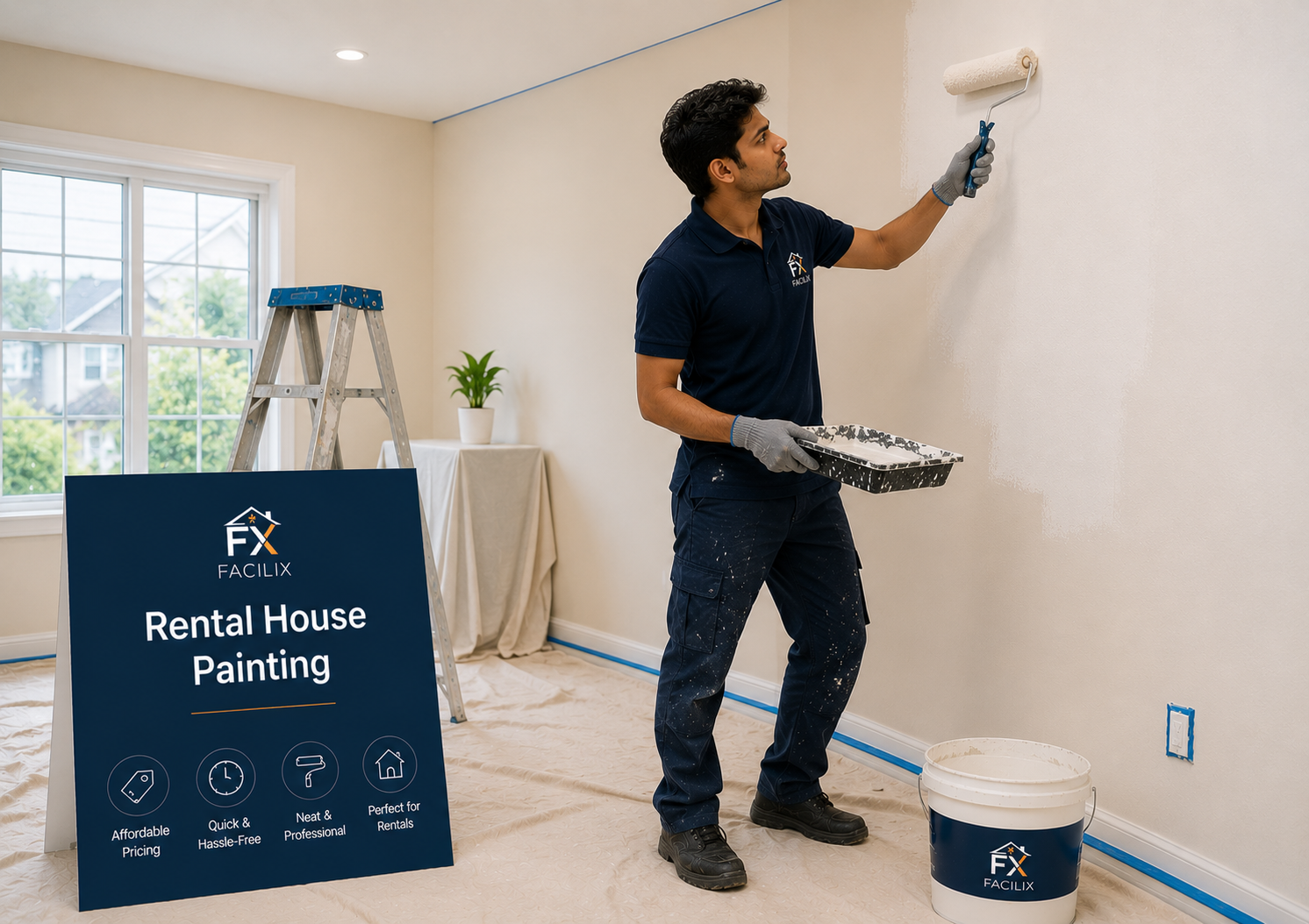 Rental House Painting